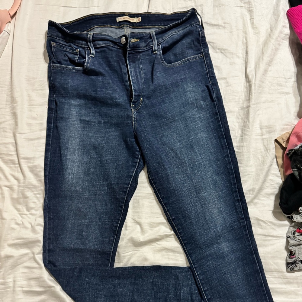 Levi's Dark Blue Skinny Jeans